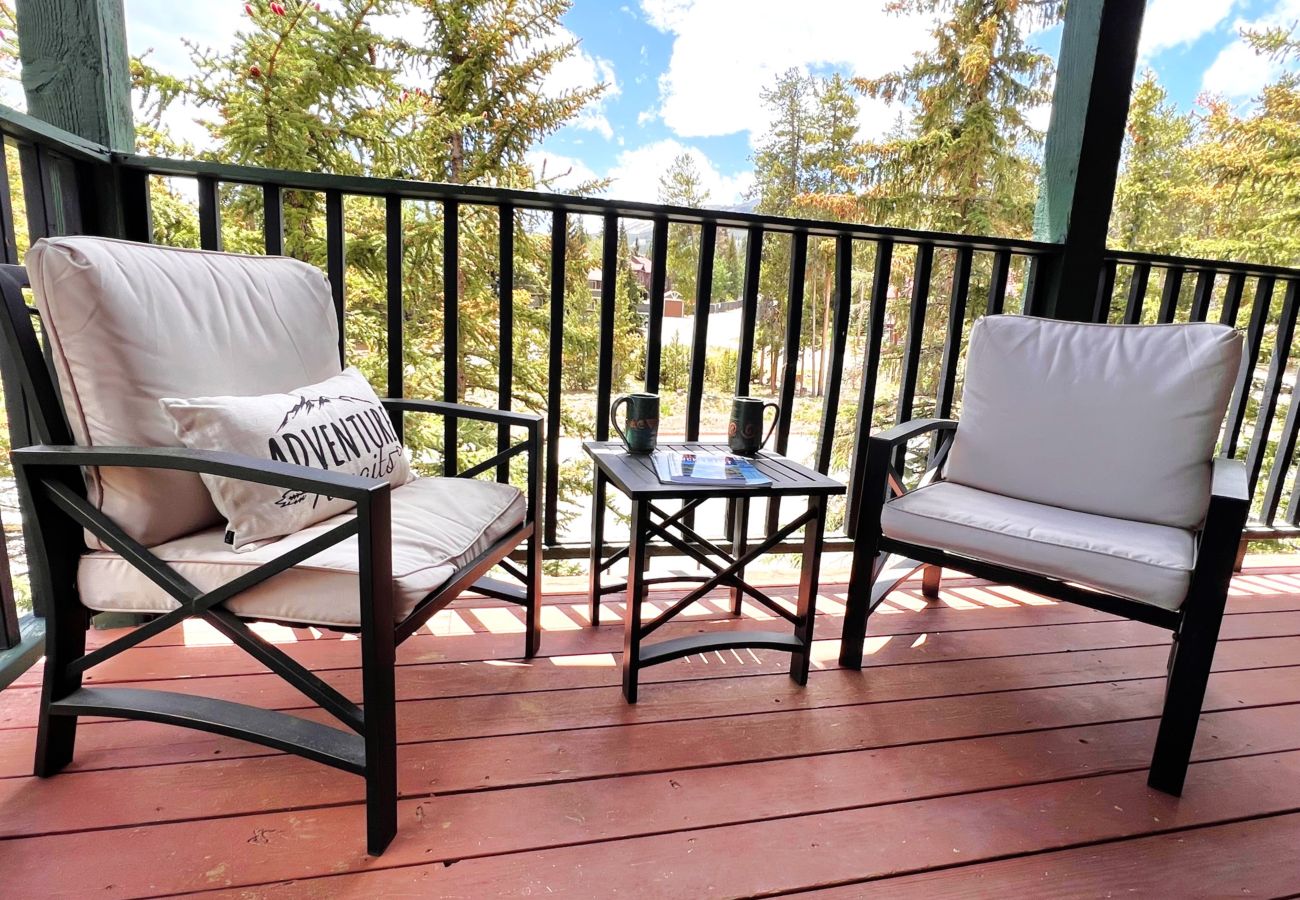Condominium in Breckenridge - Ski-In 4 O'clock Run Walk to Main St Hot Tub Play!