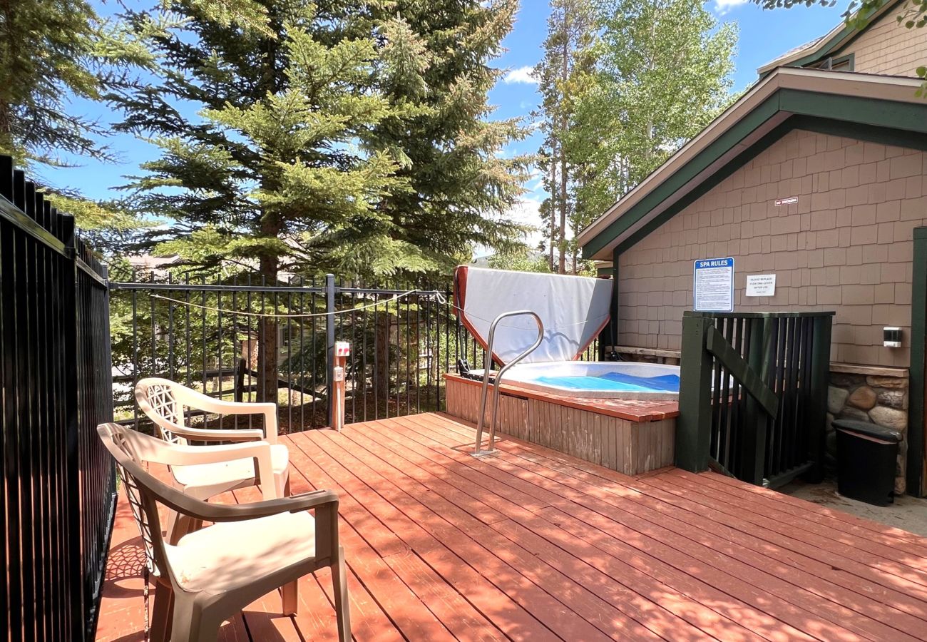 Condominium in Breckenridge - Ski-In 4 O'clock Run Walk to Main St Hot Tub Play!