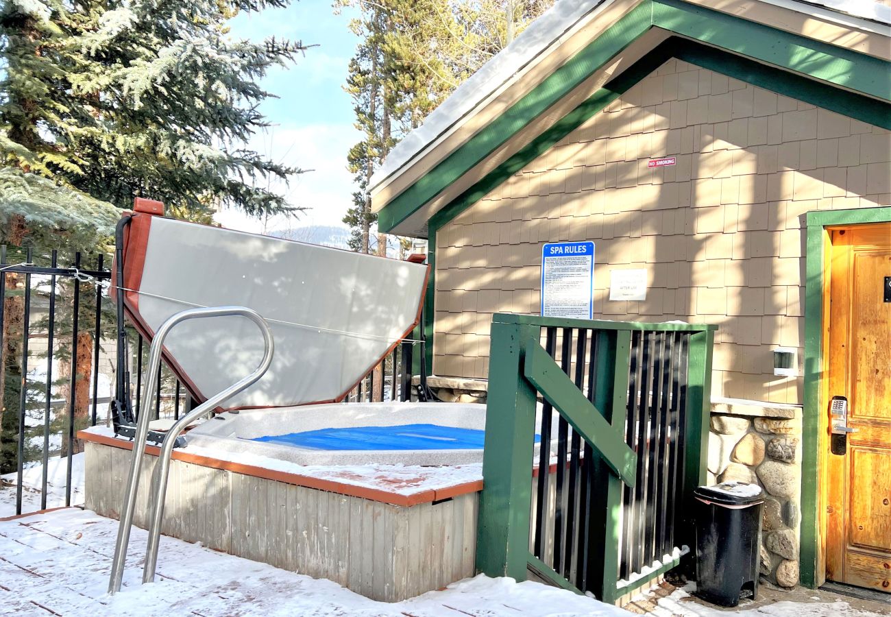 Condominium in Breckenridge - Ski-In 4 O'clock Run Soak-Hot Tub Walk to Main St! 