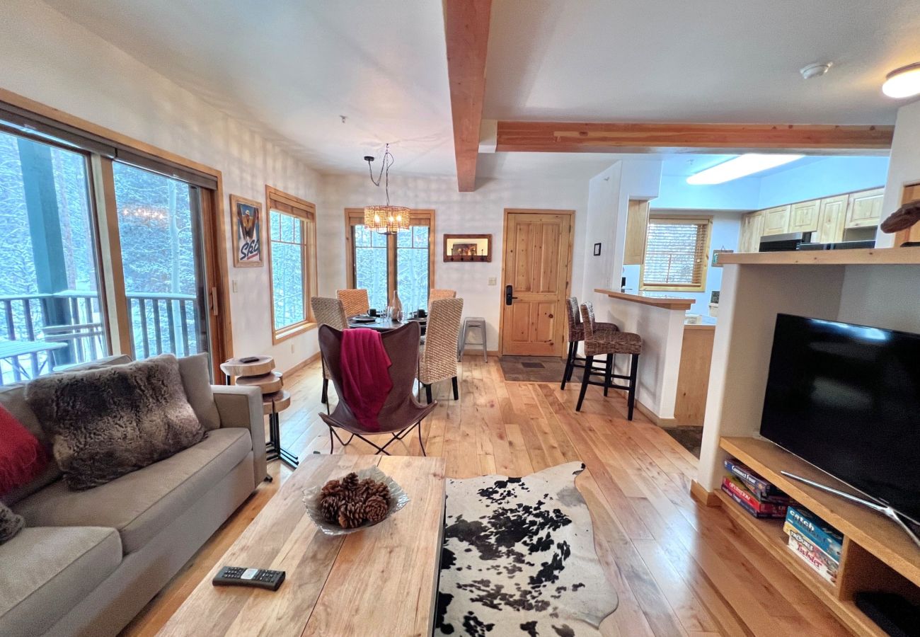 Condominium in Breckenridge - Ski-In 4 O'clock Run Soak-Hot Tub Walk to Main St! 