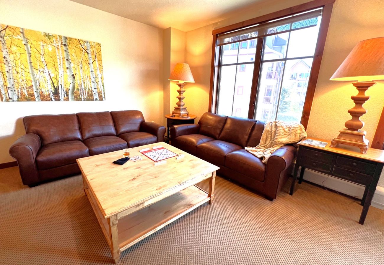 Condominium in Breckenridge - Main St Station Views! Pool+7 Hot Tubs Walk 2 Lift