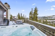 Townhouse in Breckenridge - Mountain Views & Private Hot Tub Near Peak 10